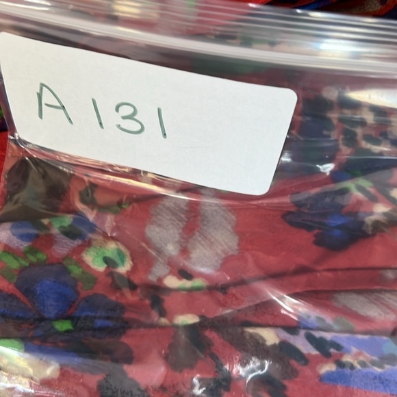 NWOT Zara Women's Red Floral Crop  Ruffled Top with spaghetti Straps - Picture 10 of 10